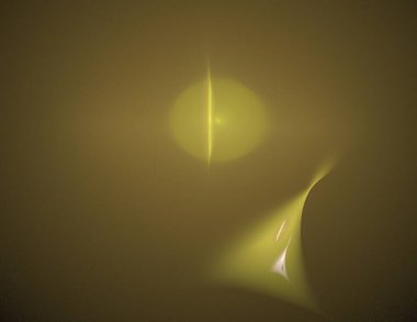 Siyah Renk Üzerine Bir Dijital Fraktal Resmi