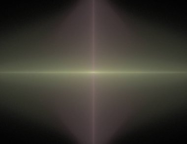 Siyah Renk Üzerine Bir Dijital Fraktal Resmi