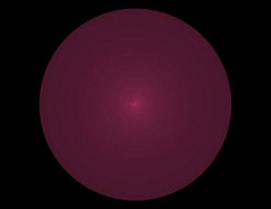 Siyah Renk Üzerine Bir Dijital Fraktal Resmi