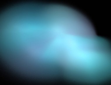 Siyah Renk Üzerine Bir Dijital Fraktal Resmi