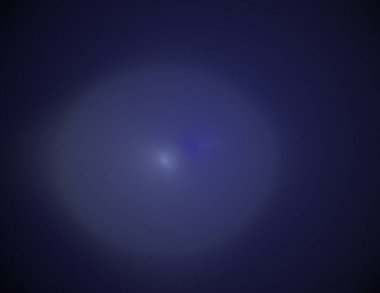 Siyah Renk Üzerine Bir Dijital Fraktal Resmi