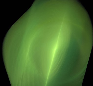 Dijital fraktal resimlerinden birinin resmi