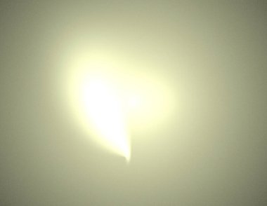 Siyah Renk Üzerine Bir Dijital Fraktal Resmi