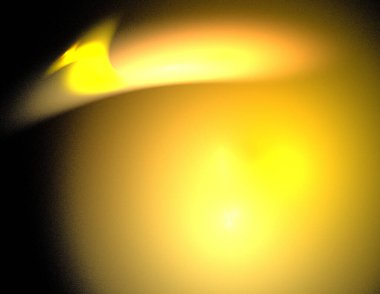 Siyah Renk Üzerine Bir Dijital Fraktal Resmi