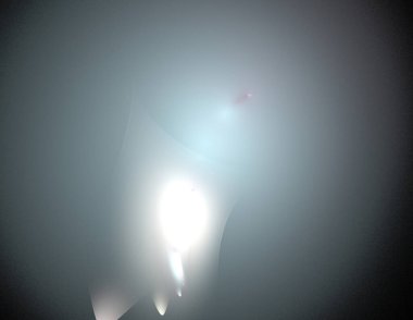 Siyah Renk Üzerine Bir Dijital Fraktal Resmi