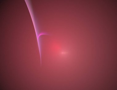 Siyah Renk Üzerine Bir Dijital Fraktal Resmi