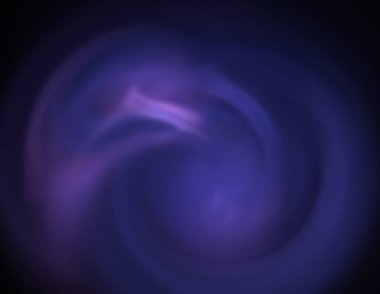 Siyah Renk Üzerine Bir Dijital Fraktal Resmi