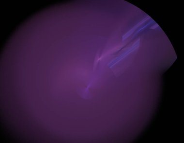 Siyah Renk Üzerine Bir Dijital Fraktal Resmi