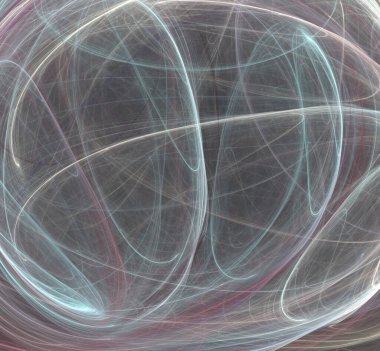 Dijital fraktal resimlerinden birinin resmi