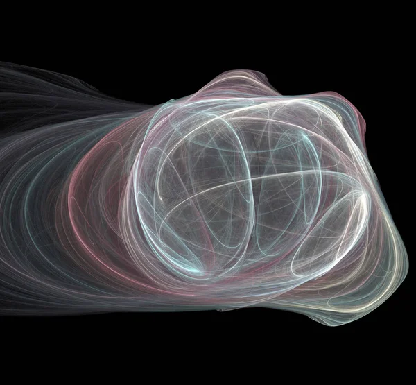 Dijital fraktal resimlerinden birinin resmi