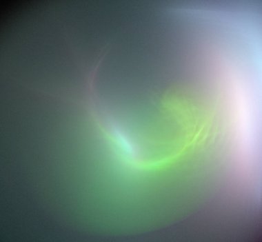 Dijital fraktal resimlerinden birinin resmi