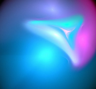 Dijital fraktal resimlerinden birinin resmi