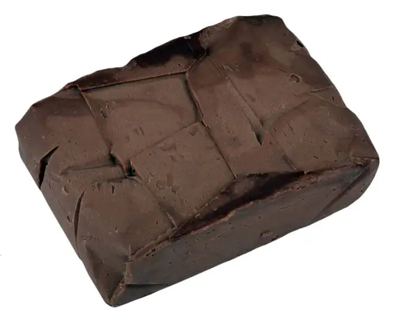 Kousek Čokoládového Másla — Stock fotografie