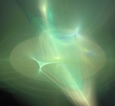 Dijital fraktal resimlerinden birinin resmi