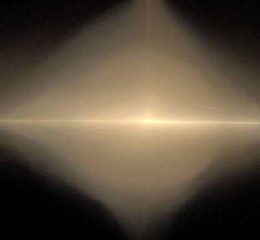 Dijital fraktal resimlerinden birinin resmi