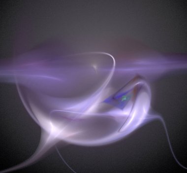 Dijital fraktal resimlerinden birinin resmi