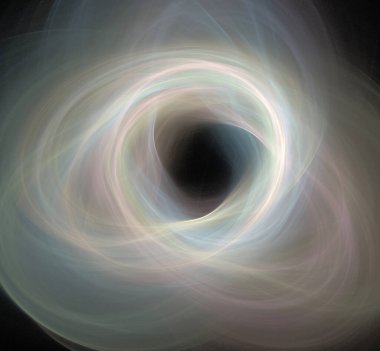 Dijital fraktal resimlerinden birinin resmi