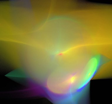 Dijital fraktal resimlerinden birinin resmi