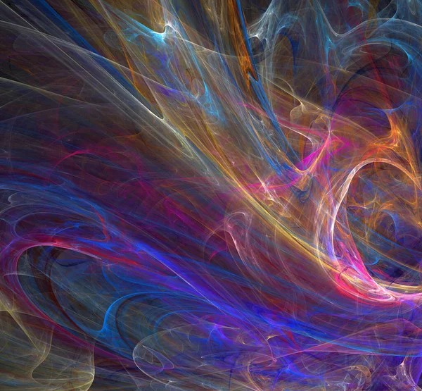 Dijital fraktal resimlerinden birinin resmi