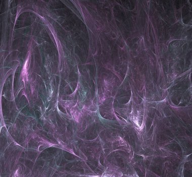 Dijital fraktal resimlerinden birinin resmi