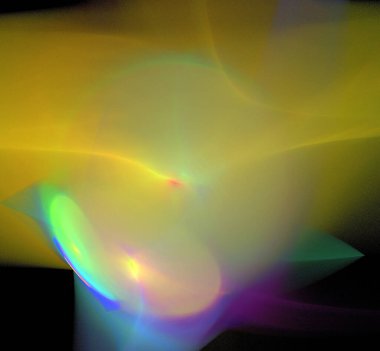 Dijital fraktal resimlerinden birinin resmi