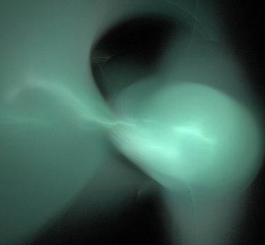 Dijital fraktal resimlerinden birinin resmi