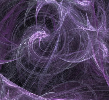 Dijital fraktal resimlerinden birinin resmi