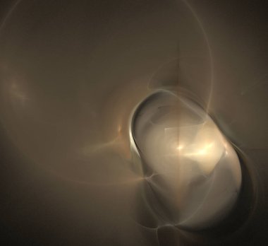 Dijital fraktal resimlerinden birinin resmi