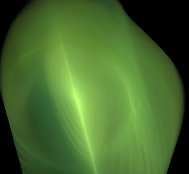 Dijital fraktal resimlerinden birinin resmi