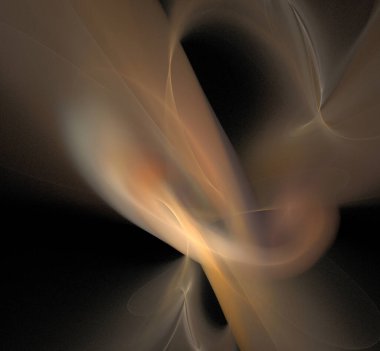 Dijital fraktal resimlerinden birinin resmi