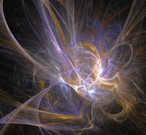 Dijital fraktal resimlerinden birinin resmi