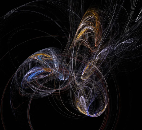 Bild Einer Illustration Des Digitalen Fraktals — Stockfoto