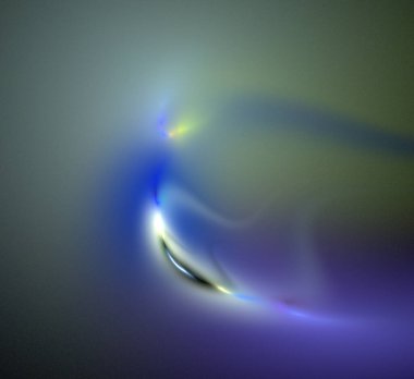 Dijital fraktal resimlerinden birinin resmi