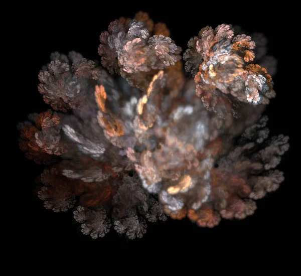 Dijital fraktal resimlerinden birinin resmi