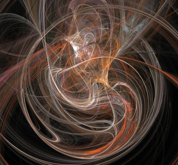 Dijital fraktal resimlerinden birinin resmi