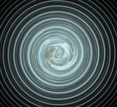 Dijital fraktal resimlerinden birinin resmi