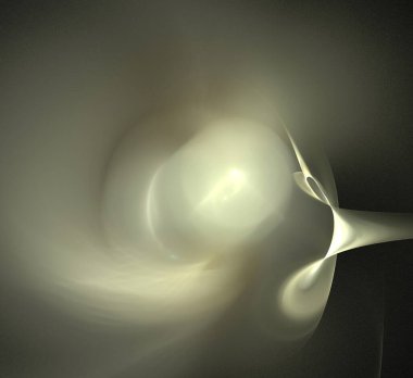 Dijital fraktal resimlerinden birinin resmi