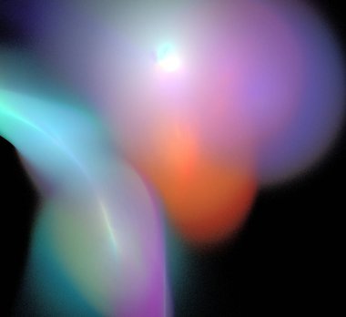 Dijital fraktal resimlerinden birinin resmi