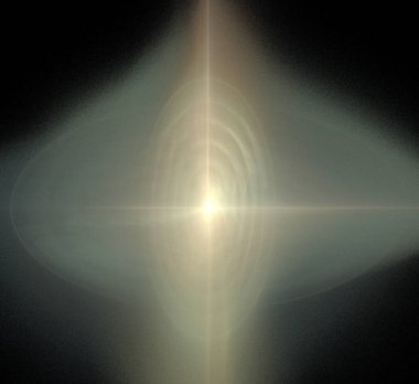 Dijital fraktal resimlerinden birinin resmi