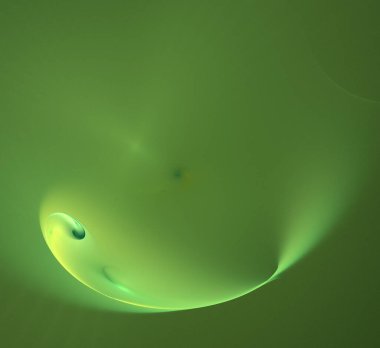 Dijital fraktal resimlerinden birinin resmi