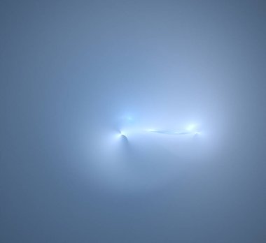 Dijital fraktal resimlerinden birinin resmi