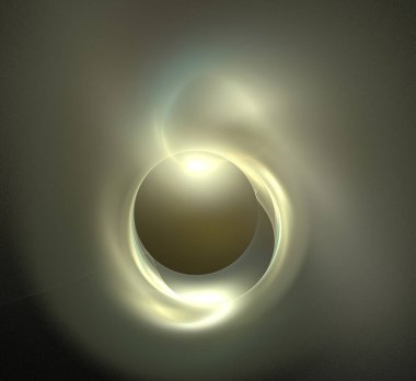 Dijital fraktal resimlerinden birinin resmi