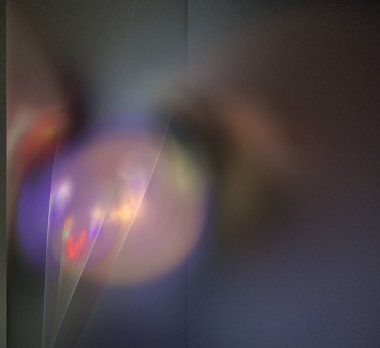 Dijital fraktal resimlerinden birinin resmi