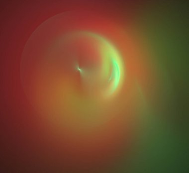 Dijital fraktal resimlerinden birinin resmi