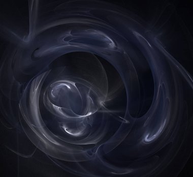 Dijital fraktal resimlerinden birinin resmi