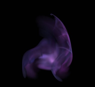 Dijital fraktal resimlerinden birinin resmi