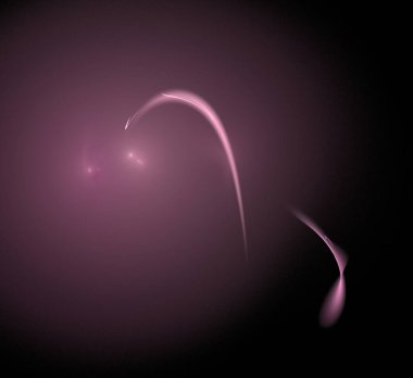 Dijital fraktal resimlerinden birinin resmi