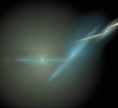 Dijital fraktal resimlerinden birinin resmi