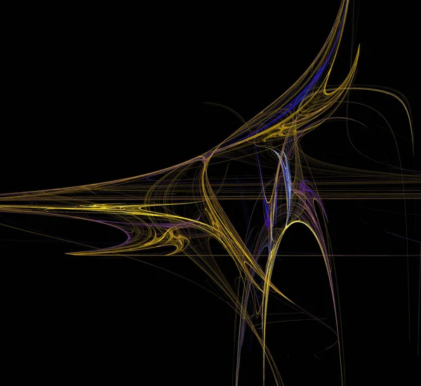 Dijital fraktal resimlerinden birinin resmi