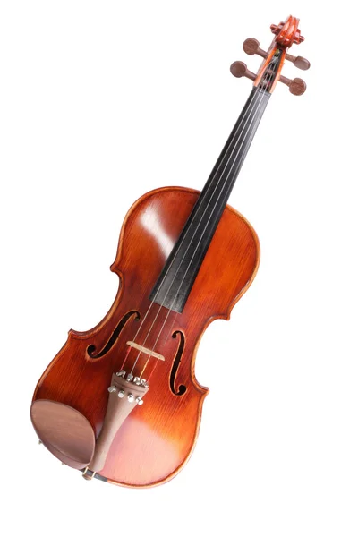 Violino rosso isolato — Foto Stock